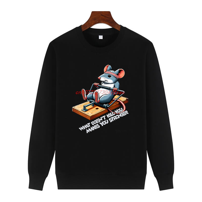 Winter Clothes Shop - Divertente maglione stampato con topo Cosa