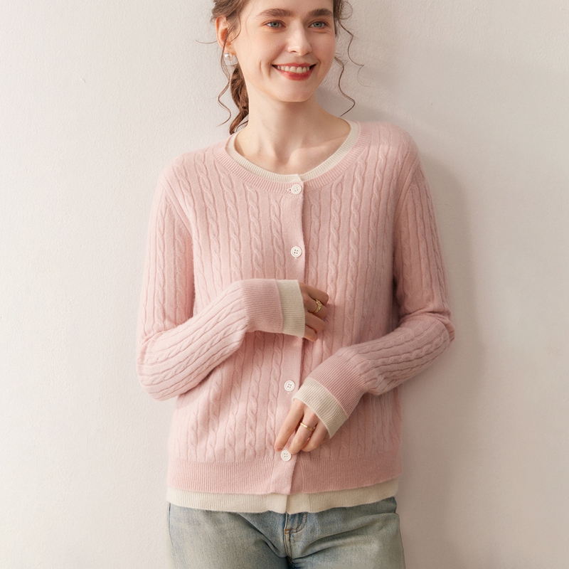 Winter Clothing Essential - Maglione di cashmere da donna Cardigan