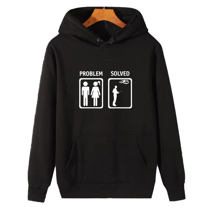 Winter Clothing Essential - Felpe con Cappuccio Grafiche alla Moda,