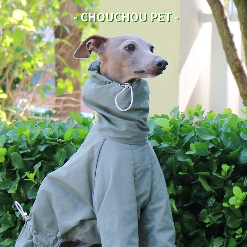 Winter Clothing For Dogs - Impermeabile levriero italiano Giacca per animali