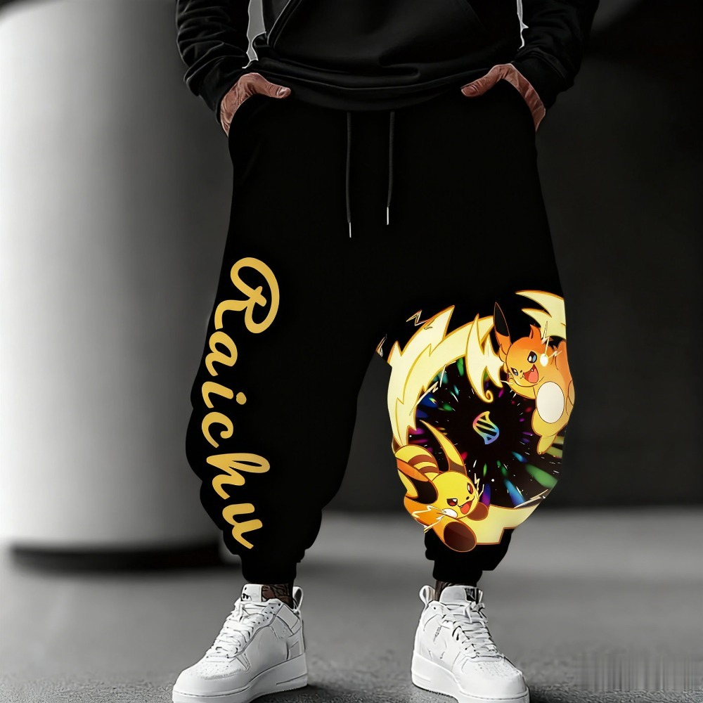 Winter Clothing Trends - Pantaloni termici in pile serie Pokémon