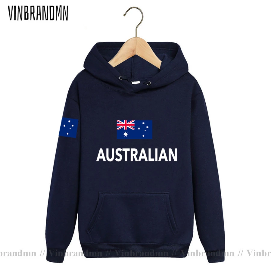 Winter Clothing Australia - Felpa con cappuccio australiana da uomo