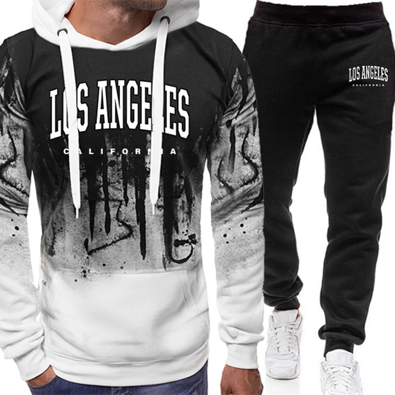 Winter Clothing Hoodie - Tuta da uomo alla moda con