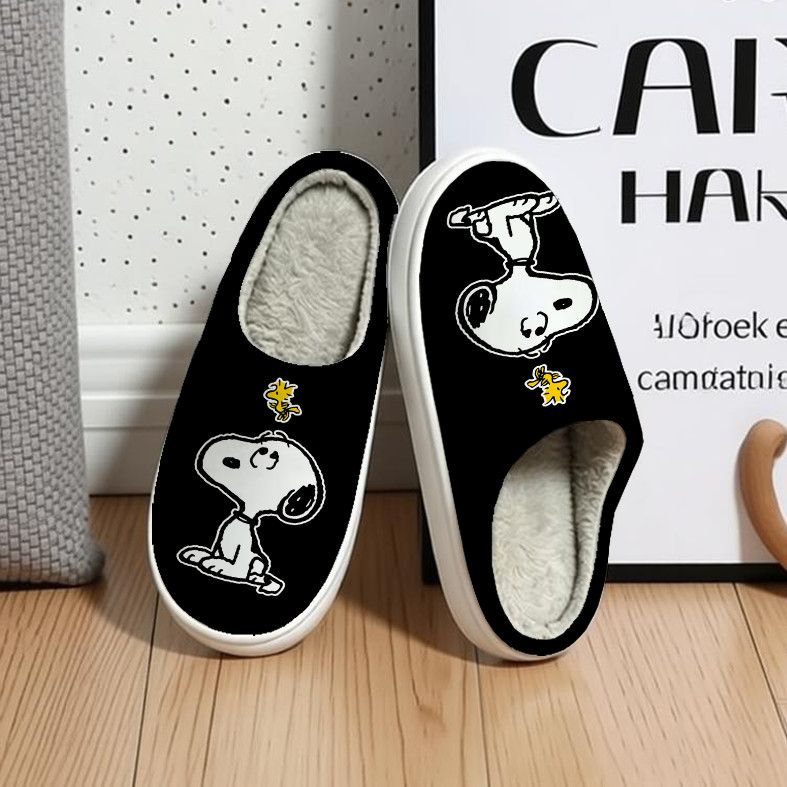 Winter Clothing Anime - Simpatiche pantofole in cotone Snoopy Peanuts,