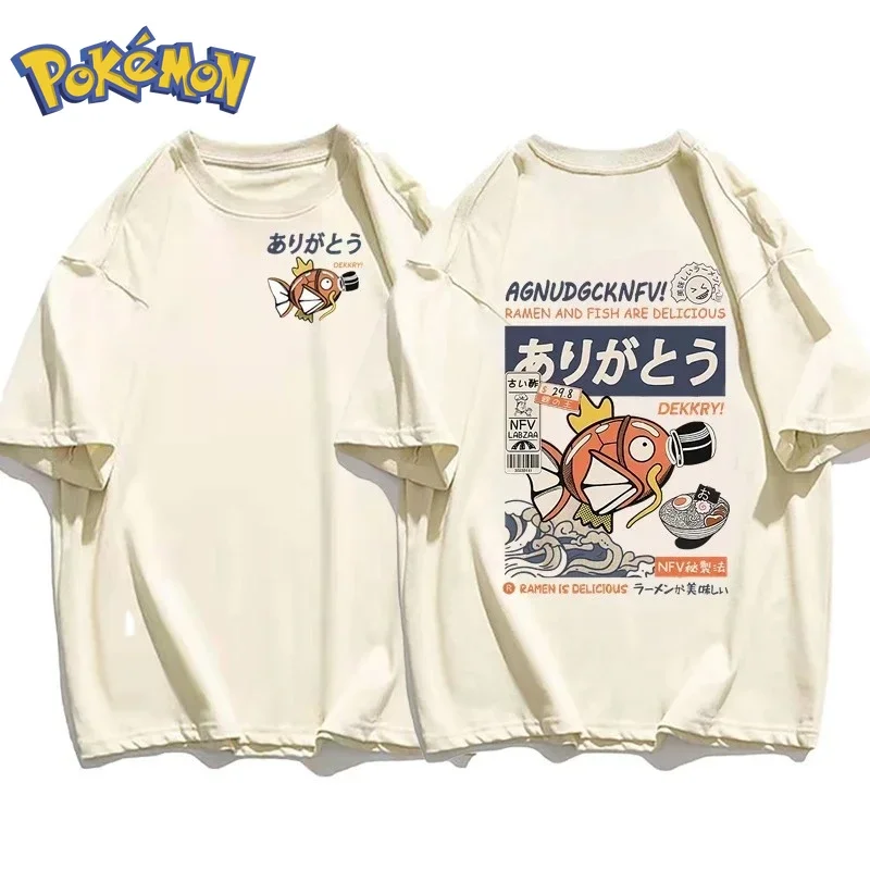 Winter Clothing Anime - Pokémon Anime Magikarp Stampa T-shirt 2026