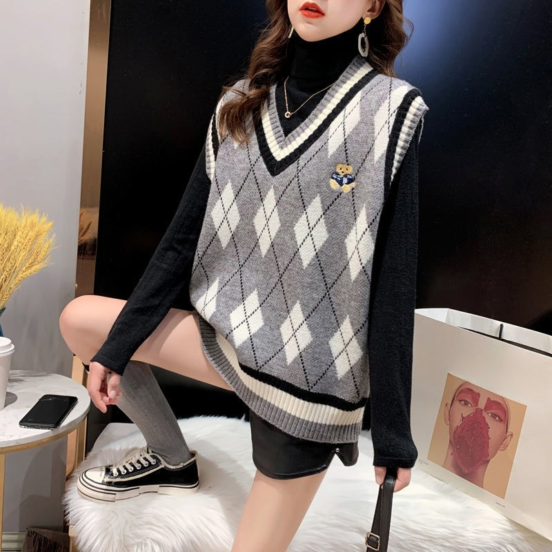 Gilet in maglia rossa per donn - Winter Clothing Trends recensione e prezzo