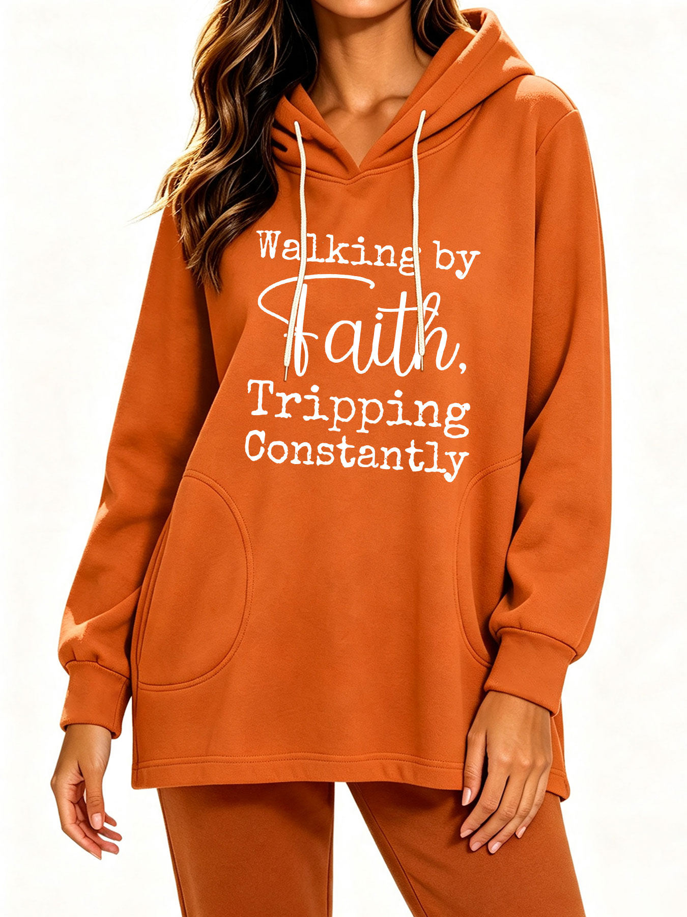 Felpa con Cappuccio e Coulisse - Winter Clothing Quotes recensione e prezzo