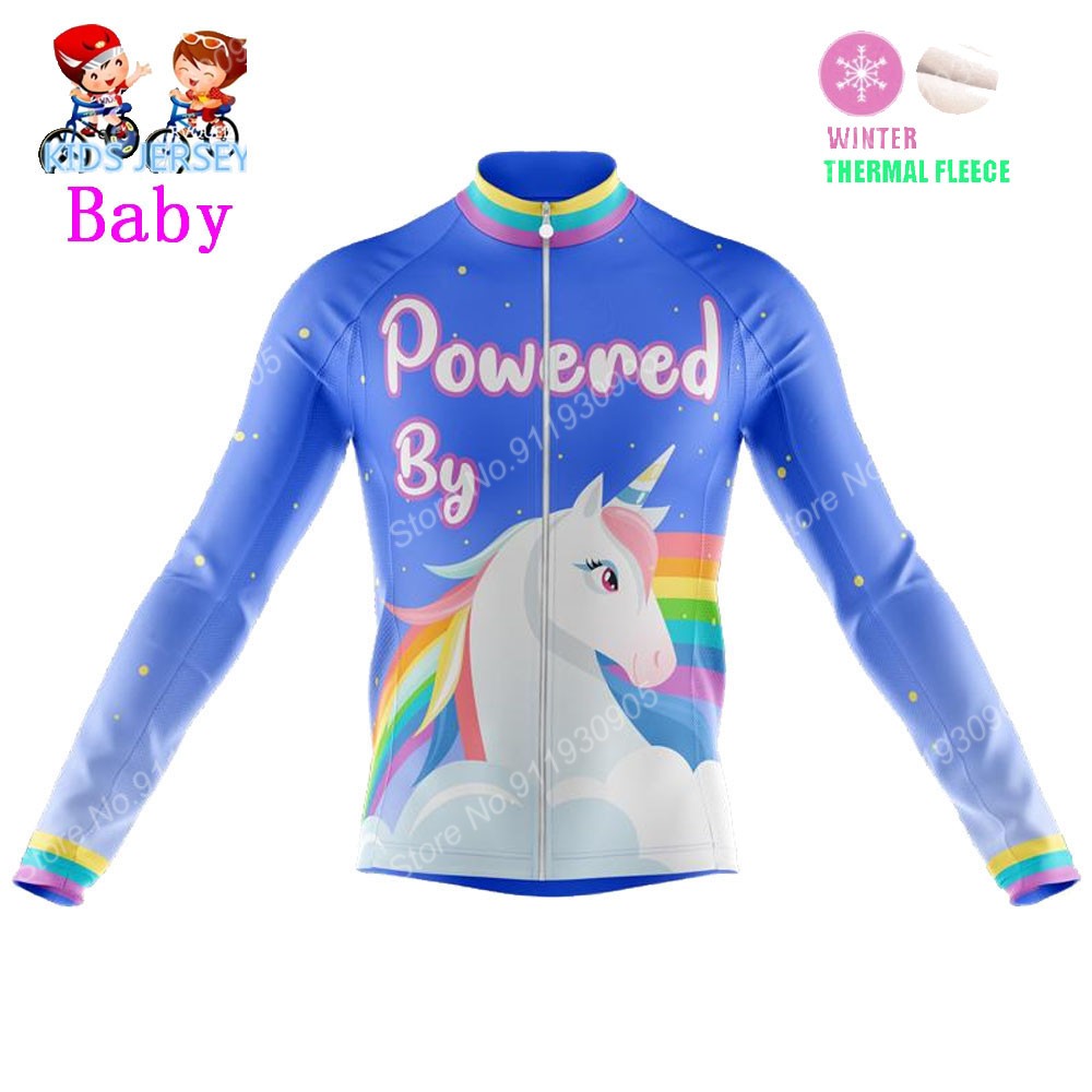 2022 Kids Unicorn Cycling Jers - Winter Clothing Kids Sale recensione e prezzo