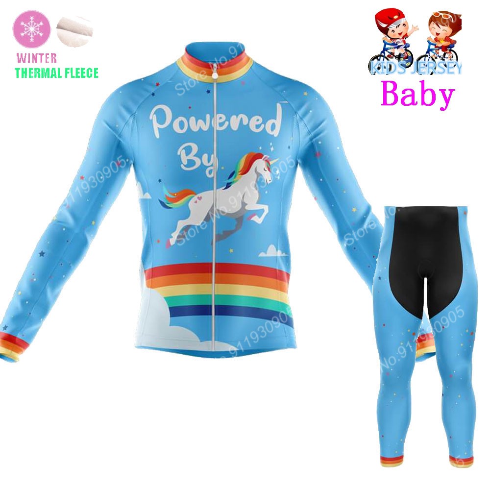 2022 Kids Unicorn Cycling Jers - Winter Clothing Kids Sale recensione e prezzo