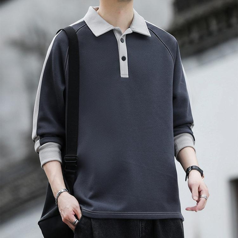 Polo da uomo a contrasto di co - Winter Clothing Quotes recensione e prezzo