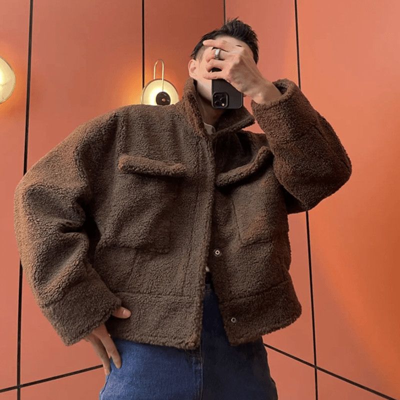 2024 nuova giacca di peluche d - Winter Clothing Trends recensione e prezzo