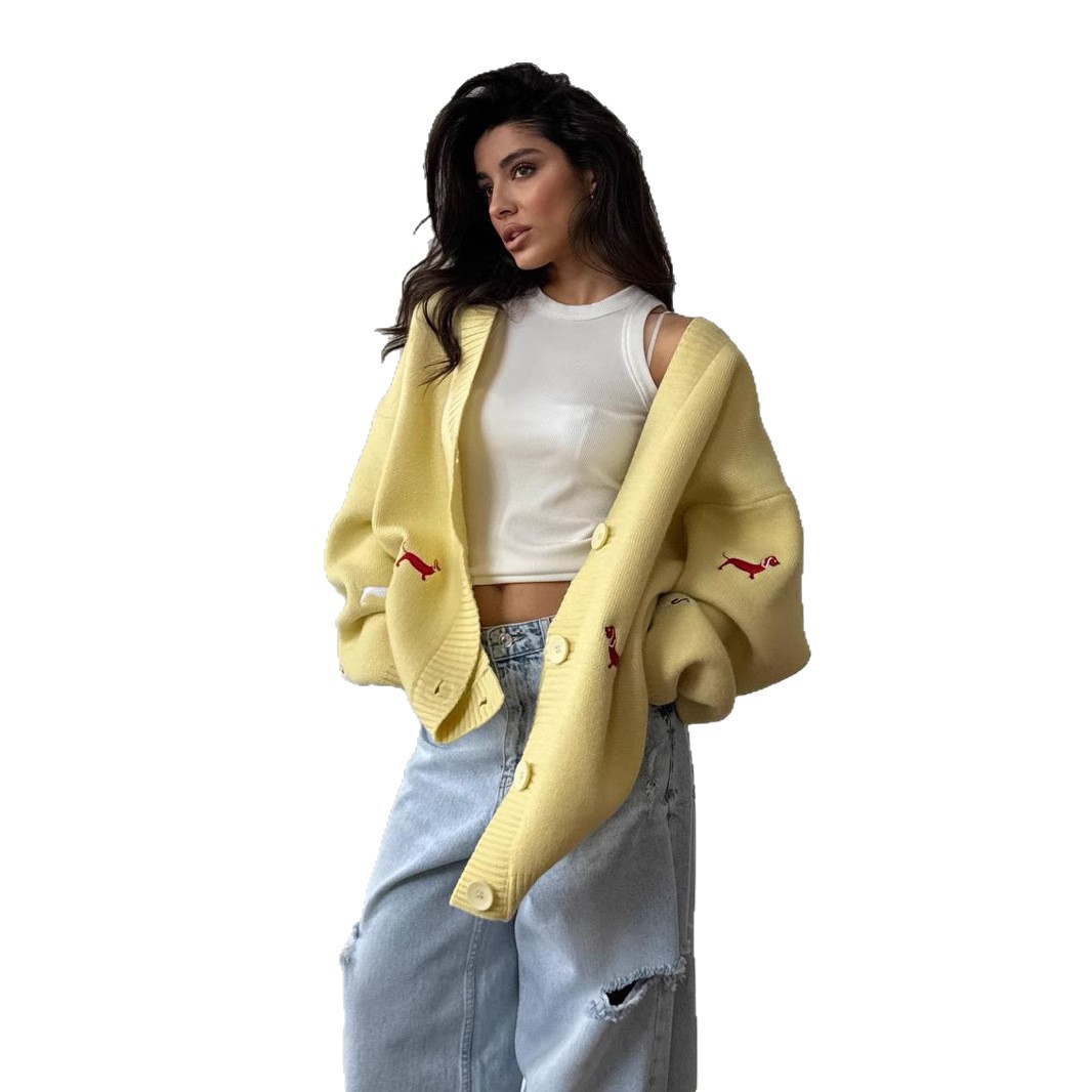 Cardigan Ricamato con Cane Sal - Winter Clothing For Dogs recensione e prezzo