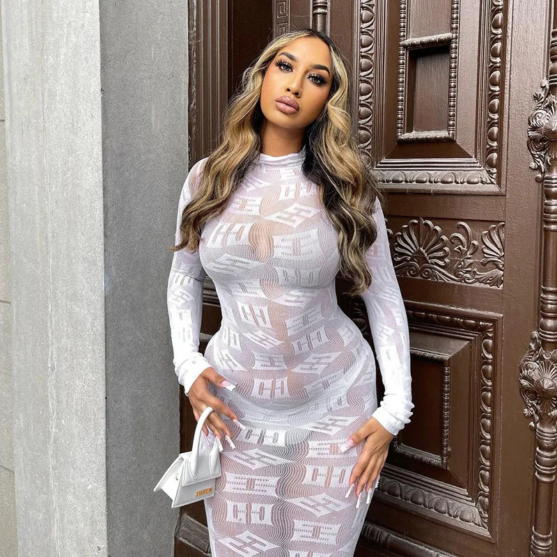 See Through Long Dress Women S - Winter Clothing H&M recensione e prezzo