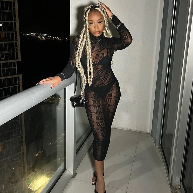 See Through Long Dress Women S - Winter Clothing H&M recensione e prezzo